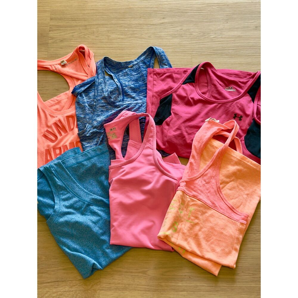 Under Armour Tank top Lot of 6 Size Small